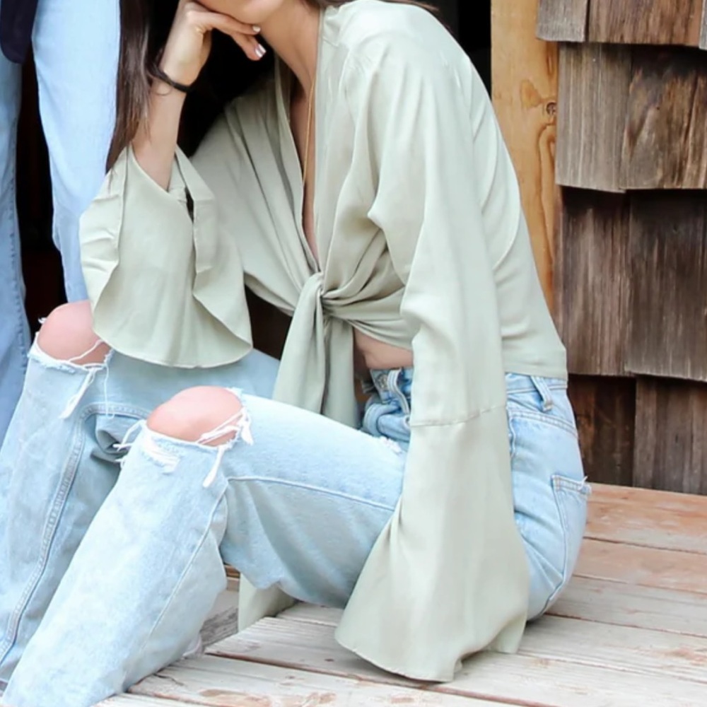 XIX Palms Blouse